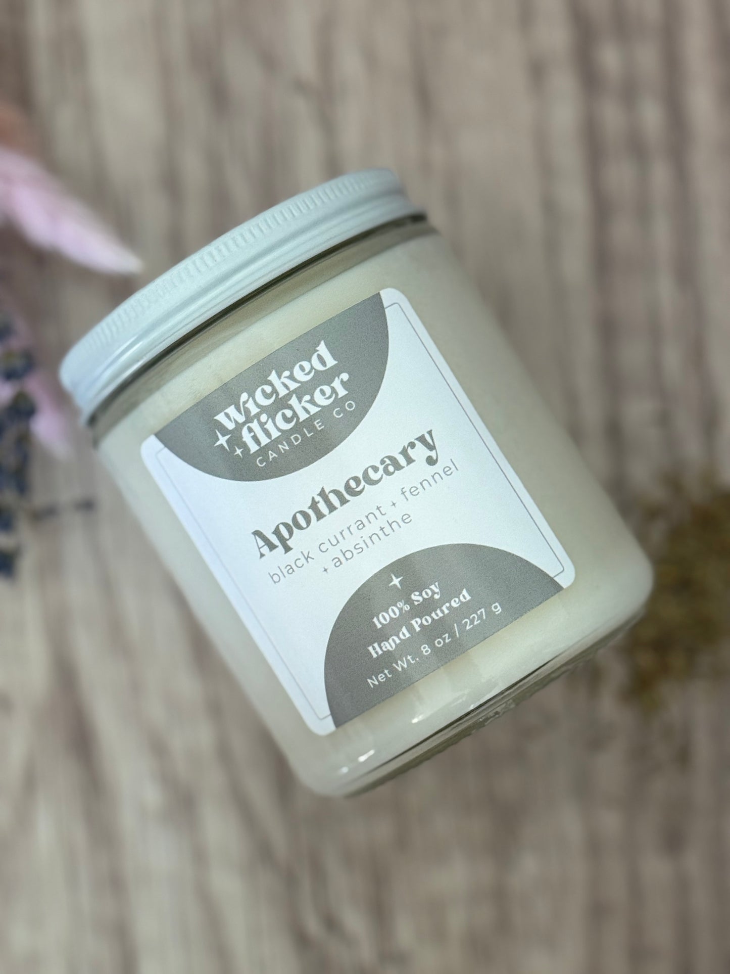 Apothecary 8oz Candle
