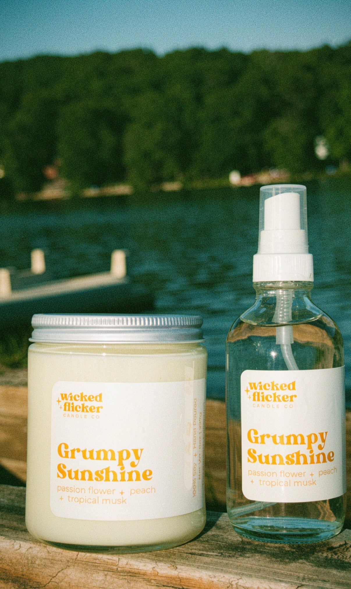 Grumpy Sunshine 8oz Candle