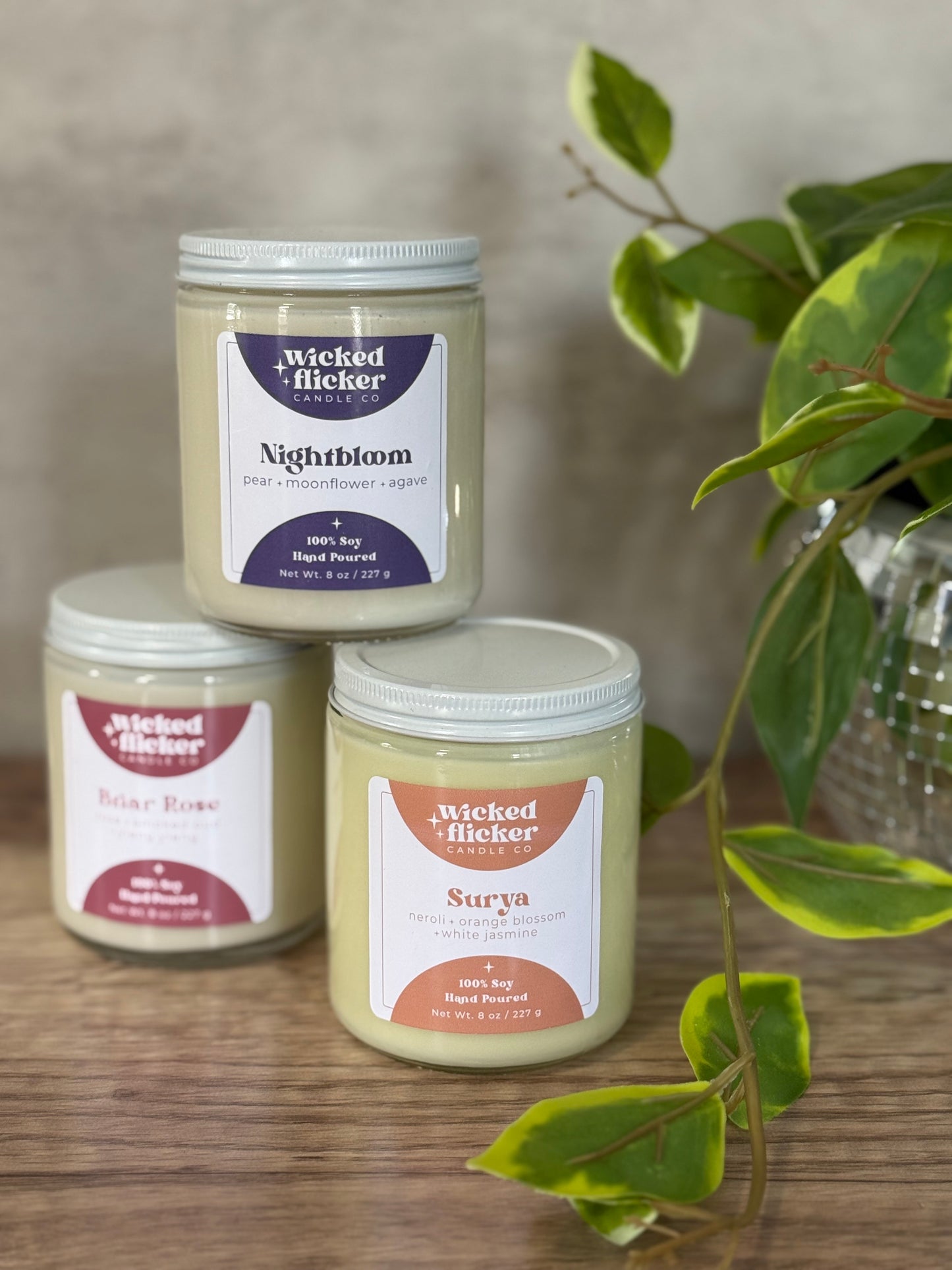 Bloom Candle Trio
