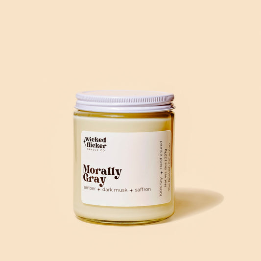 Morally Gray Soy Candle