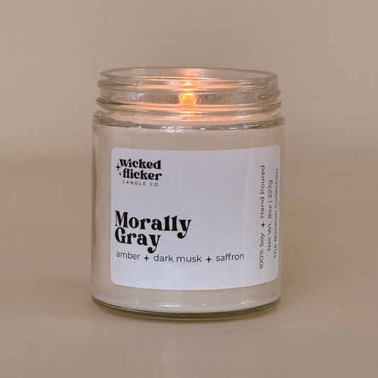 Morally Gray 8oz Candle