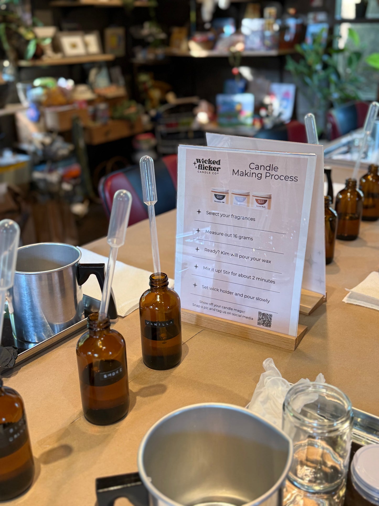 Candle Making Workshop