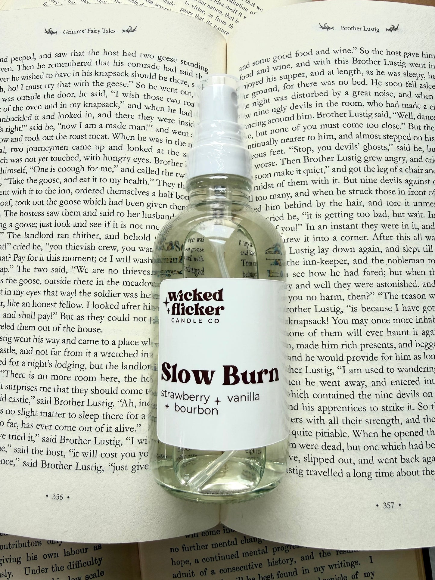 Slow Burn 4oz Room & Linen Spray