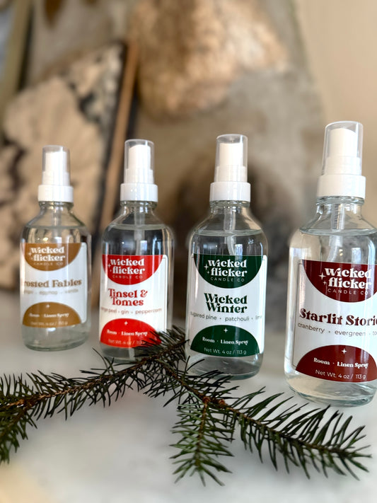 Frosted Fables 4oz Room & Linen Spray